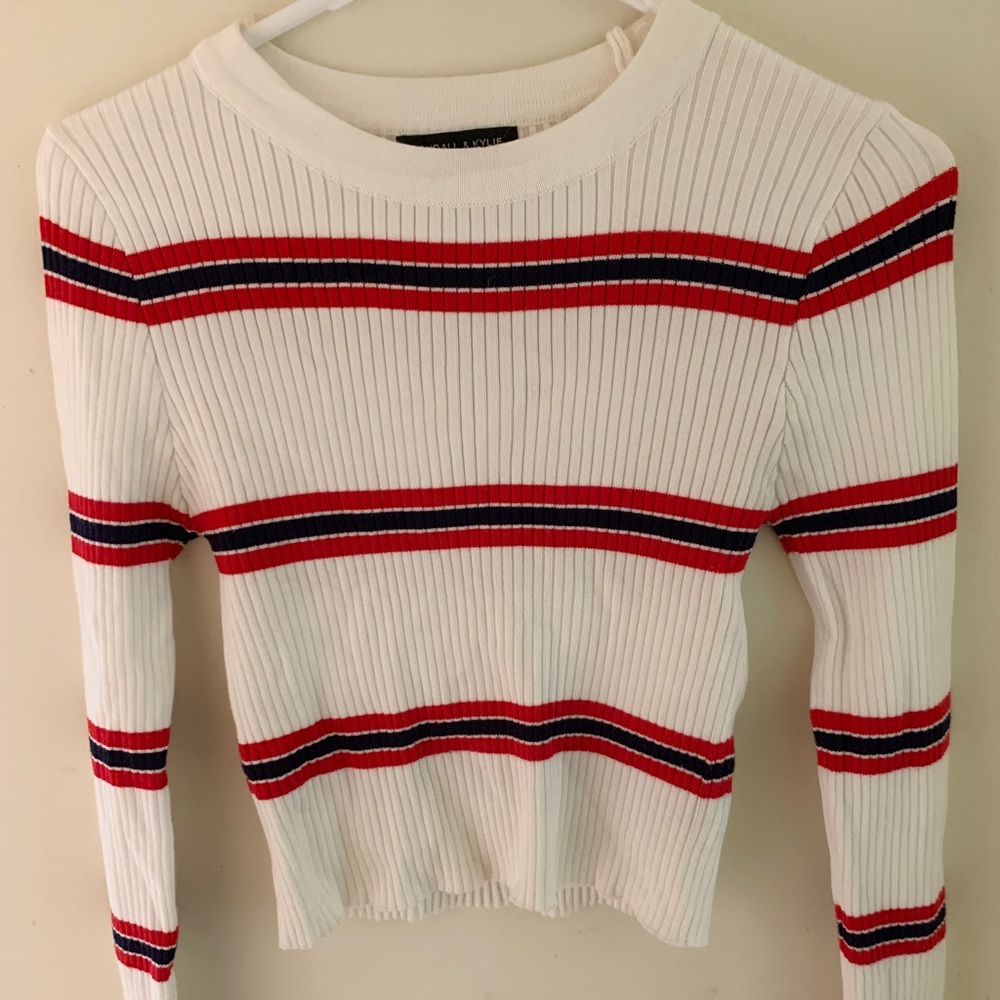 striped long sleeve shirt